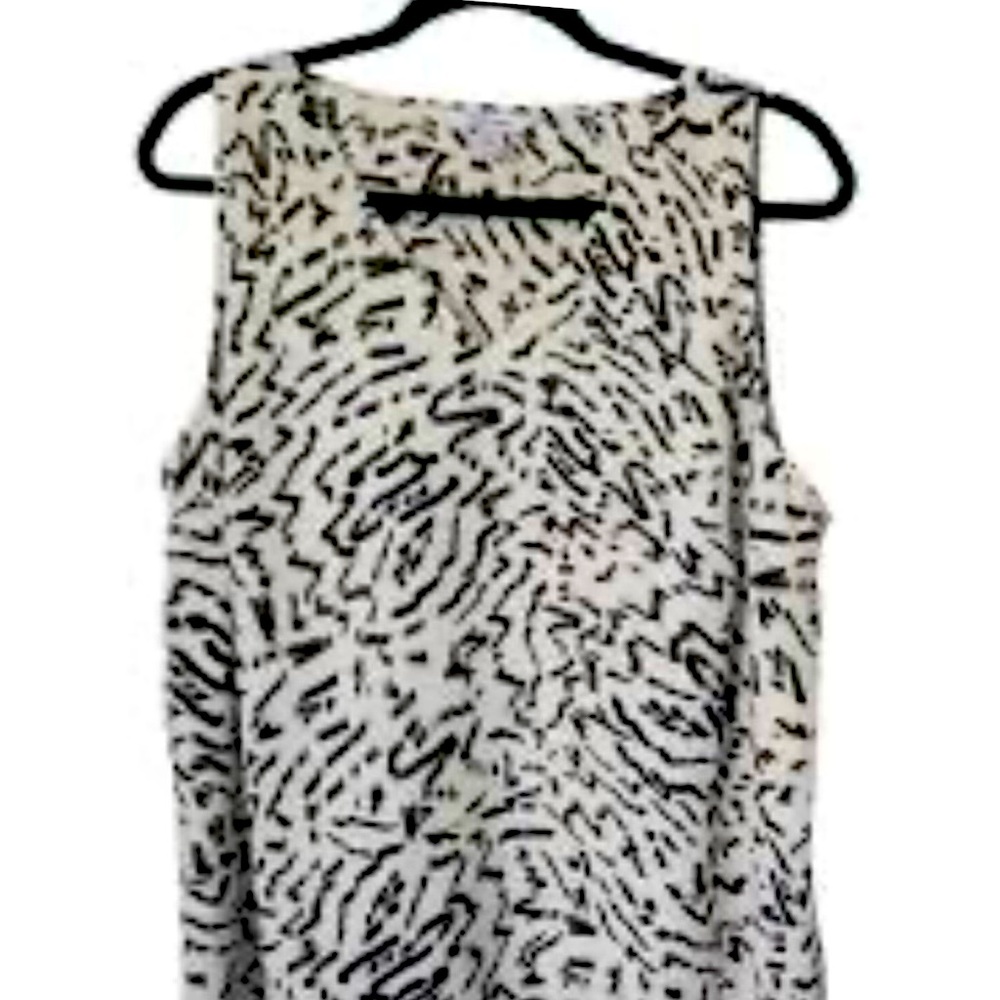 Nine West Lined Sleeveless Blouse . Size L